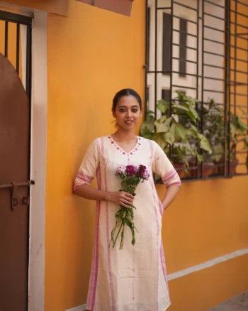 Kala Cotton Bhujori Dress