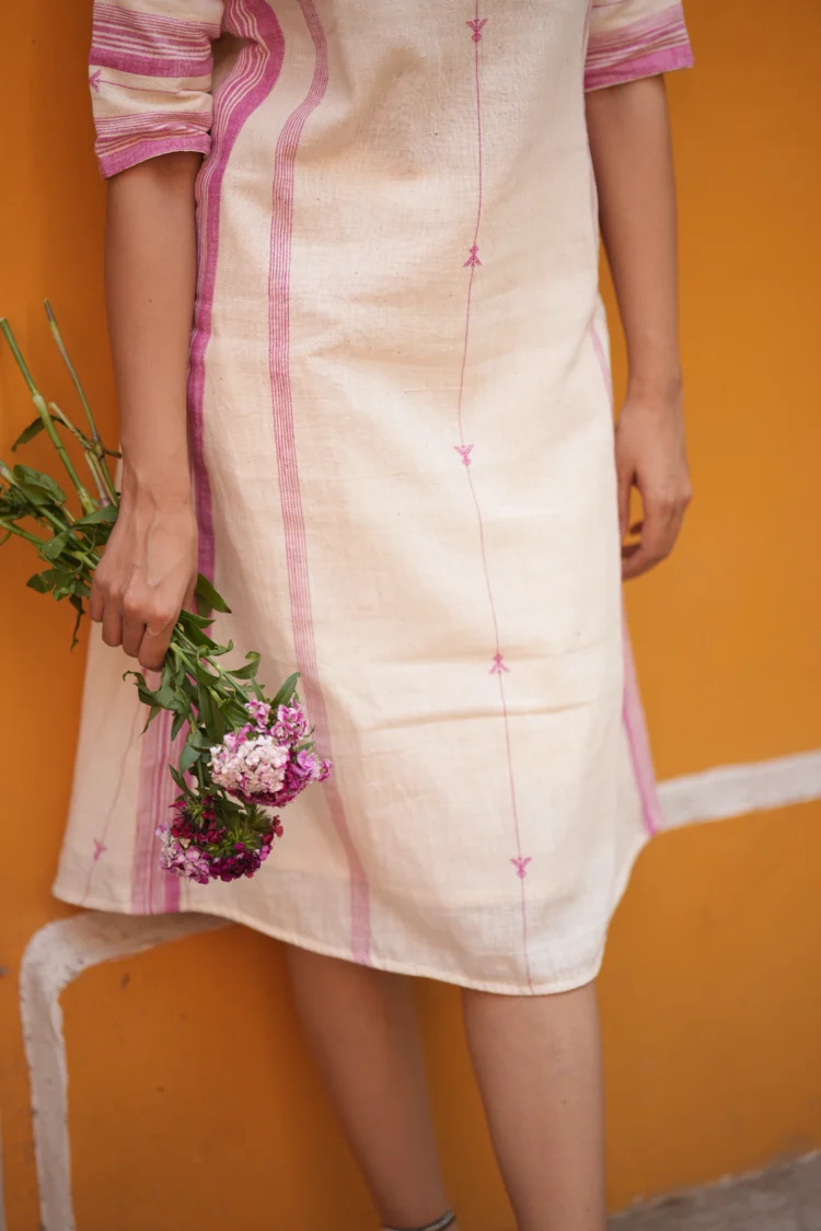 Kala Cotton Bhujori Dress - Image 5