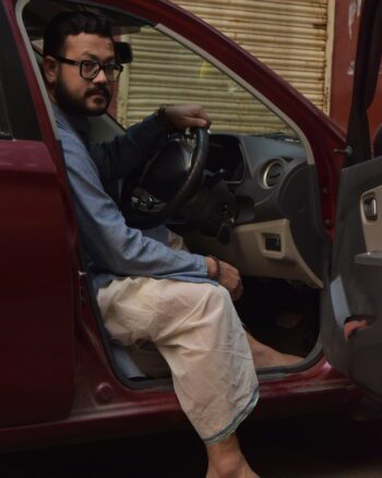 white ready to wear dhoti for men